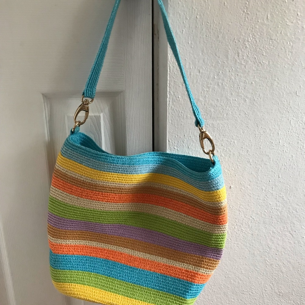 Straw handbag